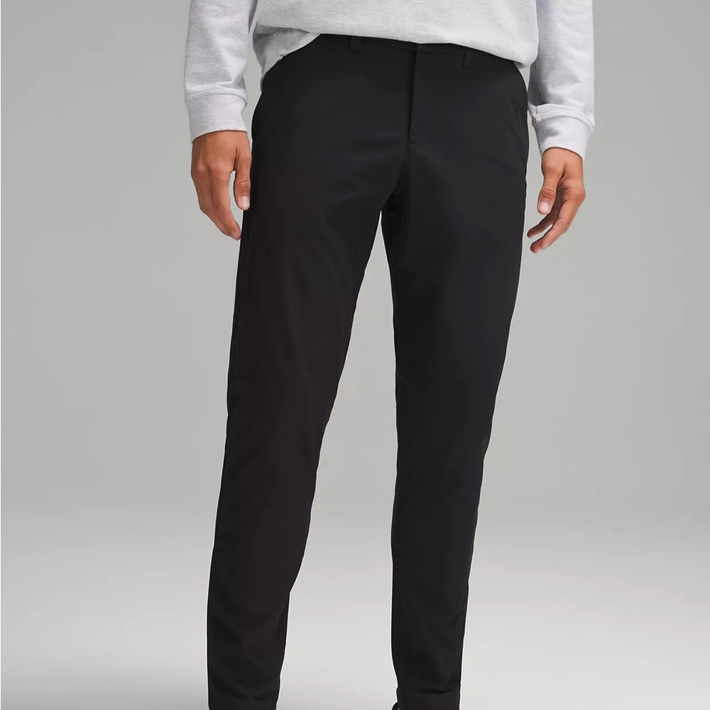 Lululemon commission black pants size 34 slim warpstreme